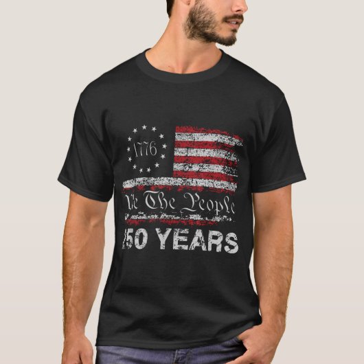 アメリカ独立250周年記念 Tシャツ (正面)