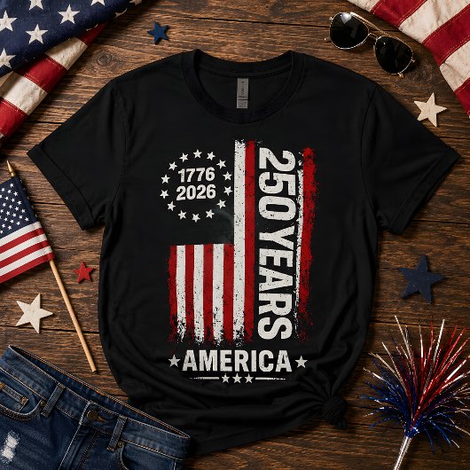 アメリカ独立250周年記念 Tシャツ