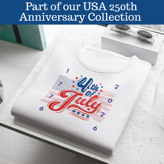 アメリカ独立250周年記念 Tシャツ