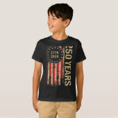 アメリカ独立250周年記念 Tシャツ (正面フル)