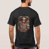 アメリカ独立250周年記念Tシャツ,愛国 Tシャツ (裏面)
