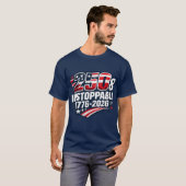 アメリカ独立250周年記念Tシャツ | 250 & Unstoppable Tシャツ (正面フル)