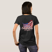 アメリカ独立250周年記念Tシャツ Tシャツ (裏面フル)