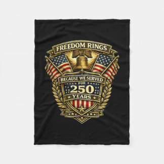 アメリカ独立250周年退役軍人 リング フリースブランケット