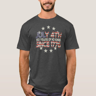 アメリカ独立250周年7月4日Tシャツ Tシャツ