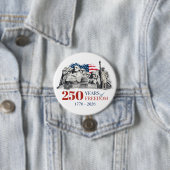 アメリカ独立250周年 アメリカのセミクワインクセンテニアル 缶バッジ (インサイチュ)
