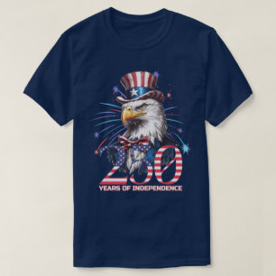 アメリカ独立250周年 アメリカンホーク Tシャツ