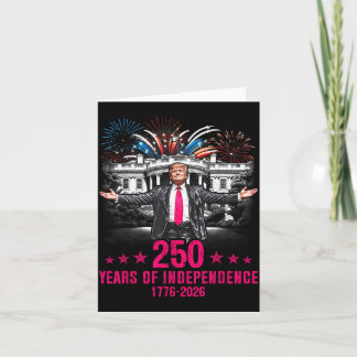アメリカ独立250周年 アメリカ国旗 250周年 カード