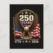 アメリカ独立250周年 インビテーションポストカード (正面)
