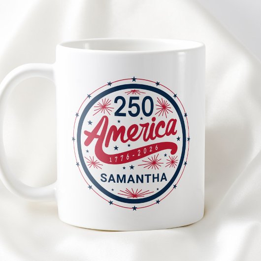 アメリカ独立250周年 コーヒーマグカップ