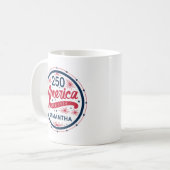 アメリカ独立250周年 コーヒーマグカップ (正面左)