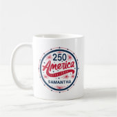 アメリカ独立250周年 コーヒーマグカップ (左)