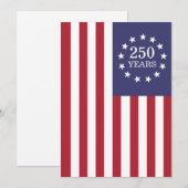 アメリカ独立250周年 シーズンカード (正面/裏面)
