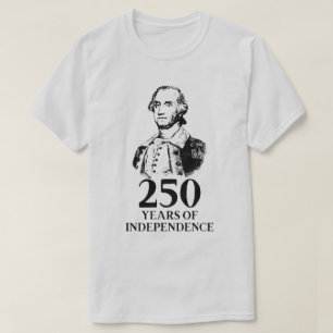 アメリカ独立250周年 ジョージ・ワシントン Tシャツ