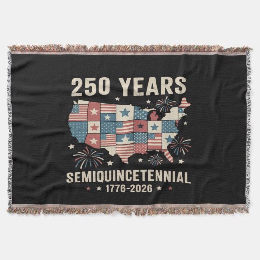 アメリカ独立250周年 スローブランケット (正面)