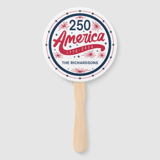 アメリカ独立250周年 ハンドファン (正面)
