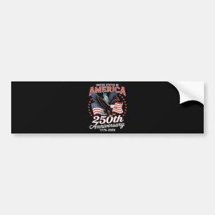 アメリカ独立250周年 バンパーステッカー