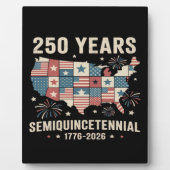 アメリカ独立250周年 フォトプラーク (正面)