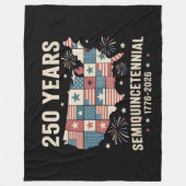 アメリカ独立250周年 フリースブランケット (正面)