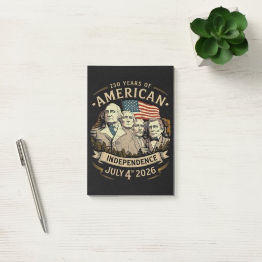 アメリカ独立250周年 ポストイット (オフィス)