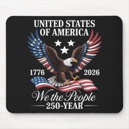 アメリカ独立250周年 マウスパッド (正面)