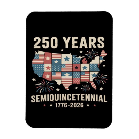 アメリカ独立250周年 マグネット (縦)