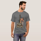 アメリカ独立250周年 ヴィンテージ アメリカ 愛国 Tシャツ (正面フル)