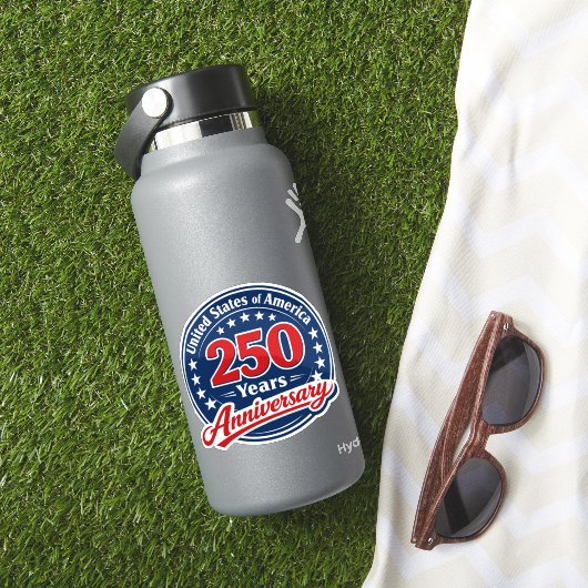 アメリカ独立250周年 愛国  シール (HydroFlaskインサイチュ)