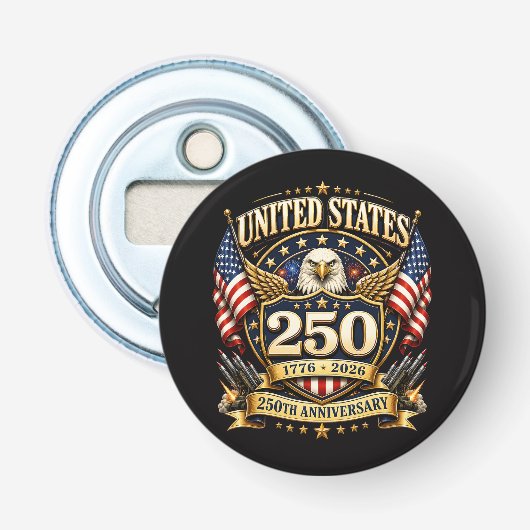 アメリカ独立250周年 栓抜き (正面)