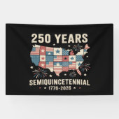 アメリカ独立250周年 横断幕 (横)