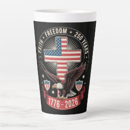 アメリカ独立250周年 祝祭 独立記念日 カフェラテマグ