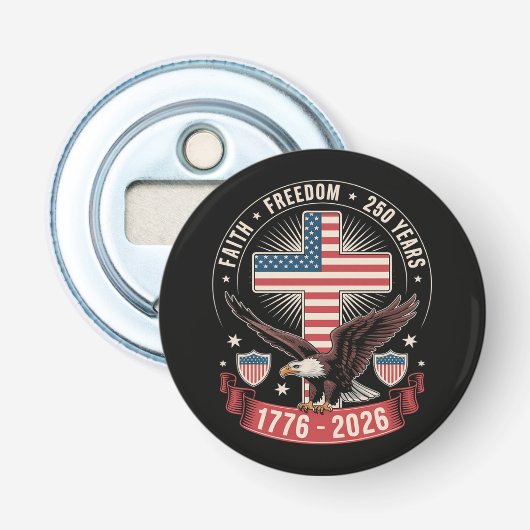 アメリカ独立250周年 祝祭 独立記念日 栓抜き (正面)
