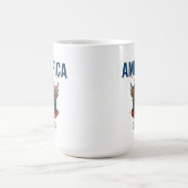 アメリカ独立250周年 | 自由の国を愛する気持ち コーヒーマグカップ (中央)