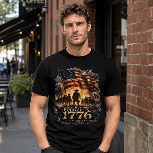 アメリカ独立250周年 1776年に鍛えられた Tシャツ
