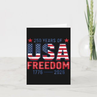 アメリカ独立250周年 1776年 2026年 アメリカ独立記念日 カード