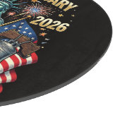 アメリカ独立250周年 1776-2026 アメリカ国旗 カッティングボード (角)
