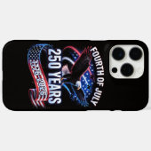 アメリカ独立250周年 1776-2026 アメリカ愛国 Case-Mate iPhoneケース (裏面 (横))
