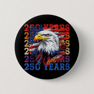 アメリカ独立250周年 1776 2026 アメリカ生誕250周年 缶バッジ