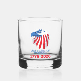 アメリカ独立250周年 1776 2026 ウイスキーグラス