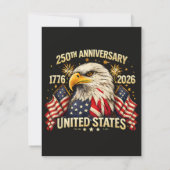 アメリカ独立250周年 1776-2026 カード (裏面)