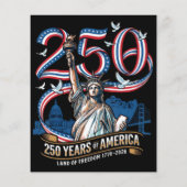 アメリカ独立250周年 1776 2026 チラシ (裏面)