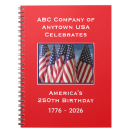 アメリカ独立250周年 1776-2026 ノートブック