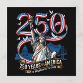 アメリカ独立250周年 1776 2026 メニュー (裏面)