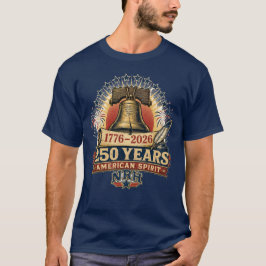 アメリカ独立250周年 1776–2026 リバティベル Tシャツ