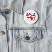 アメリカ独立250周年 1776-2026 愛国 アメリカ 缶バッジ (インサイチュ)