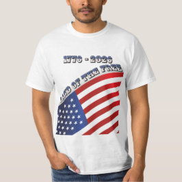 アメリカ独立250周年 1776-2026 愛国 Tシャツ