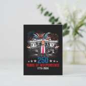 アメリカ独立250周年 1776 2026 招待状 (スタンド正面)