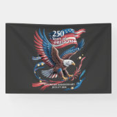アメリカ独立250周年 1776-2026 横断幕 (横)