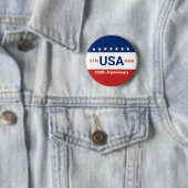 アメリカ独立250周年 1776 2026 独立記念日 缶バッジ (インサイチュ)