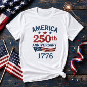 アメリカ独立250周年 1776-2026 自由 Tシャツ